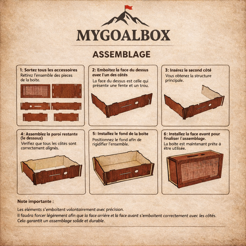 MyGoalBox – Tirelire éducative